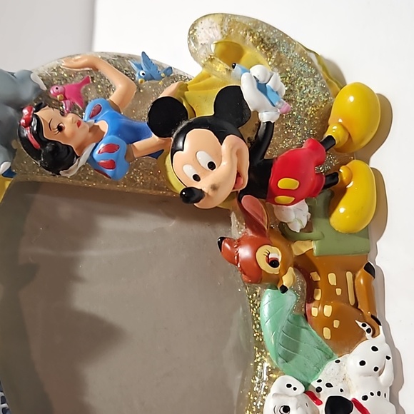 Walt Disney Parks & Resorts Rare Exclusive Princess Glitter Picture Frame - Picture 5 of 14